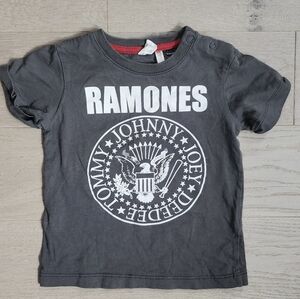 H&M Ramones Band T Shirt 12-18 Months